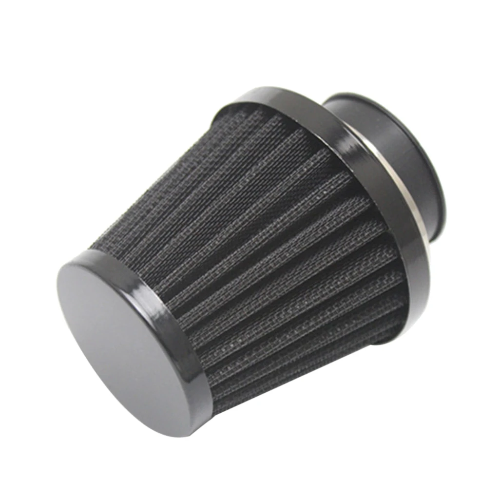 Filtro de admisión de aire de motocicleta de 52/53/54mm filtro negro de automóviles para Honda