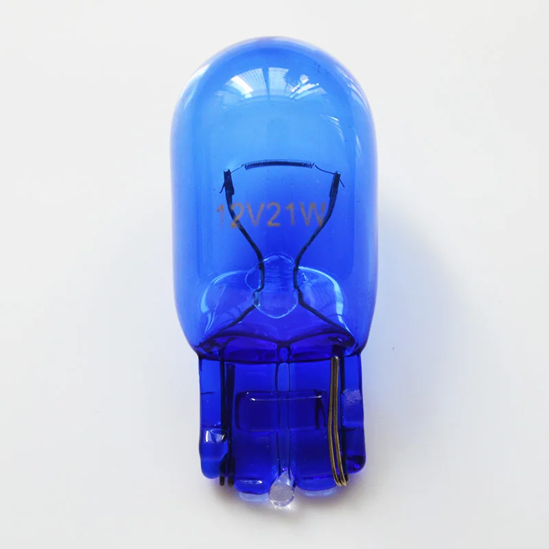 Hippcron T20 W21W 582 7440 T20 W21/5 W 580 7443 натуральное голубое стекло 12V 21W 21/5W супер белая Автомобильная сигнальная лампа авто лампа(2 шт