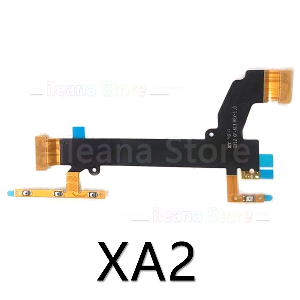 Гибкий кабель питания/Кнопки громкости для sony Xperia X XA XA1 XA2 XA3 1 2 3 Plus ультра компактный премиум - Цвет: XA2