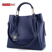 ZOOLER New large capacity Bags Women Shoulder Messenger Genuine Bags Ladies genuine leather bags luxury bolsa feminina #CJ-6985