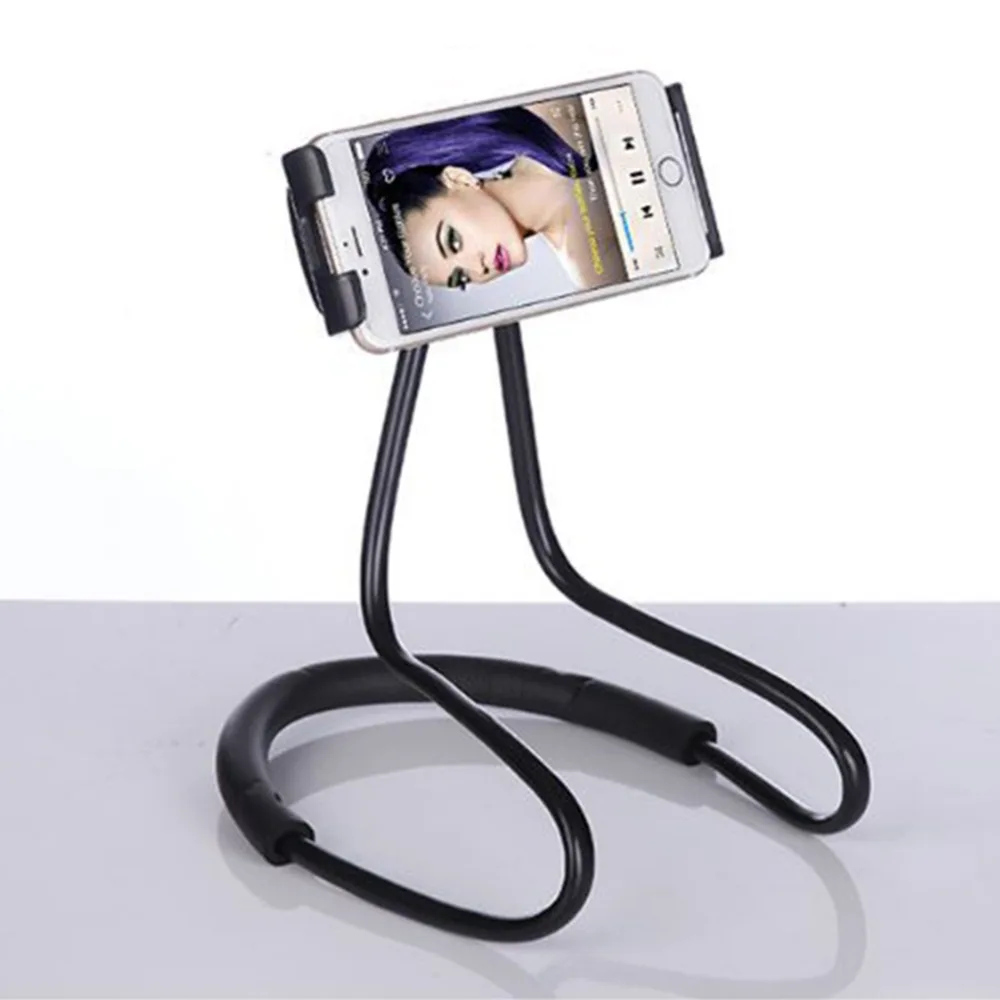 

Universal Mobile Phone Selfie Bracket 360 Degree Rotation Flexible Mobile Phone Selfie Holder Stand Mount Neck Support