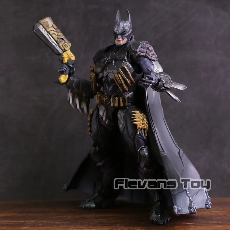 Play Arts Kai DC COMICS Batman Armored PVC Action Figure Collectible Model Toy