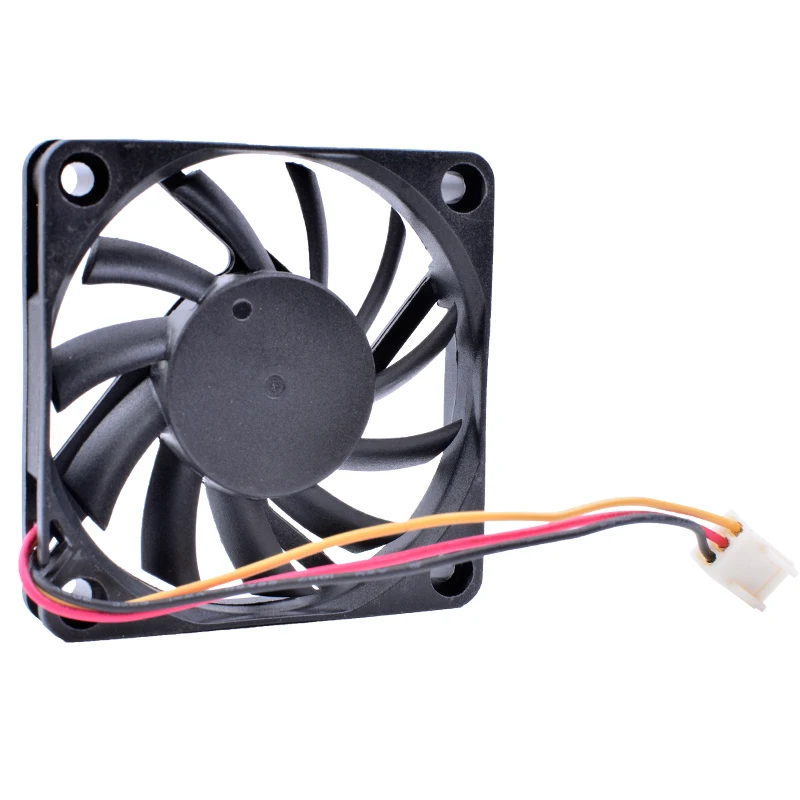 التبريد الثورة FD126010LB 6 سنتيمتر 60 مللي متر 6010 12 V 0.14A الكرة تحمل الكمبيوتر وحدة المعالجة المركزية 3pin الصامتة التبريد مروحة