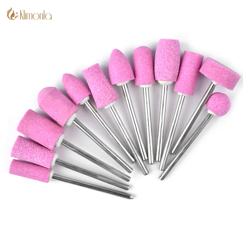

12Types Quartz Nail Drill Bits Manicure Machine Accessories Rotary Electric Nail Files High hardness Not easy to break Nail Tool