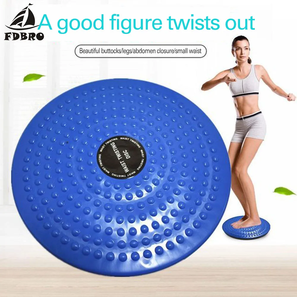 

Fitness Slim Weight Loss Foot Massage Plate Plastic Waist Twist Disc Yoga Board Body Building Slim Twister Plate Exercise Gear