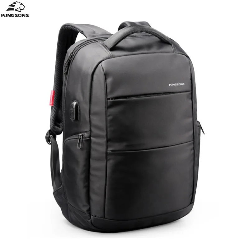 

Kingsons Men Backpack Brand USB Charging Designer 15.6 Inch Computer Laptop Waterproof Anti Theft 2018 Women School Bags
