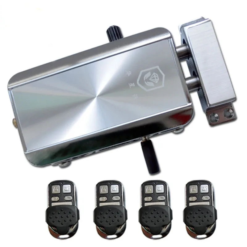 remote control door lock wireless lock anti theft lock automatically intelligence household for home apartment 3