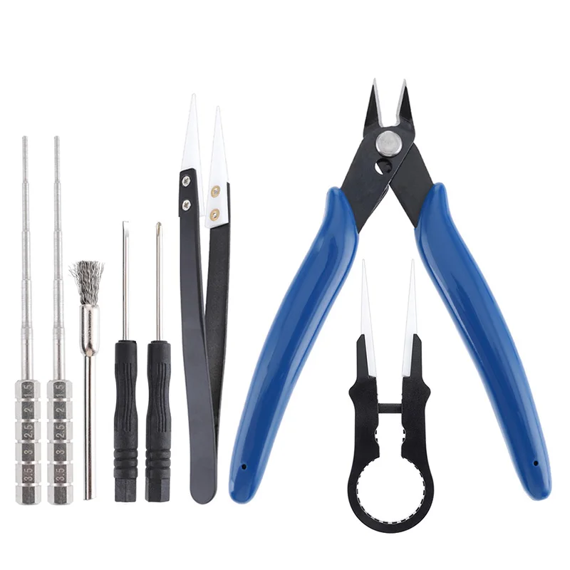 

Mr. Steam Mini Vape DIY Tool Tweezers Pliers Brush Kit Coil Jig Winding Screwdriver For Packing Electronic Cigarette Accessories