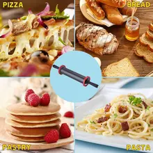 Большой мука палка Регулируемый Толщина ролик с кремниевые подушки для запекания для длявыпечки для теста для пиццы, аппарат для раскатки, пирог, выпечка, макаронных изделий и печенья