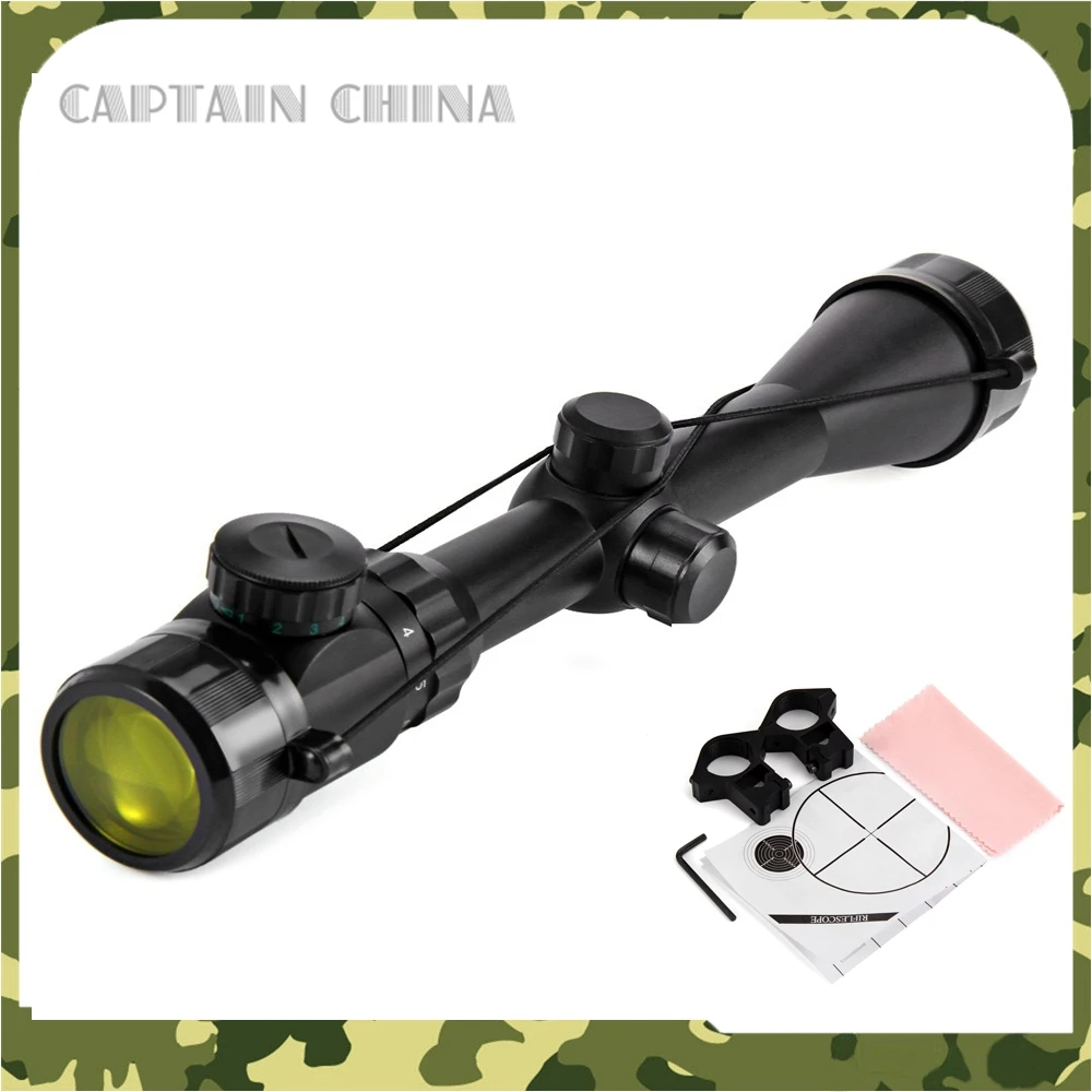 

3-9x40 Hunting Scope Outdoor Reticle Sight Optics Sniper Tactical Hunting Scopes Tactical Riflescope Air Gun Hunting Scope