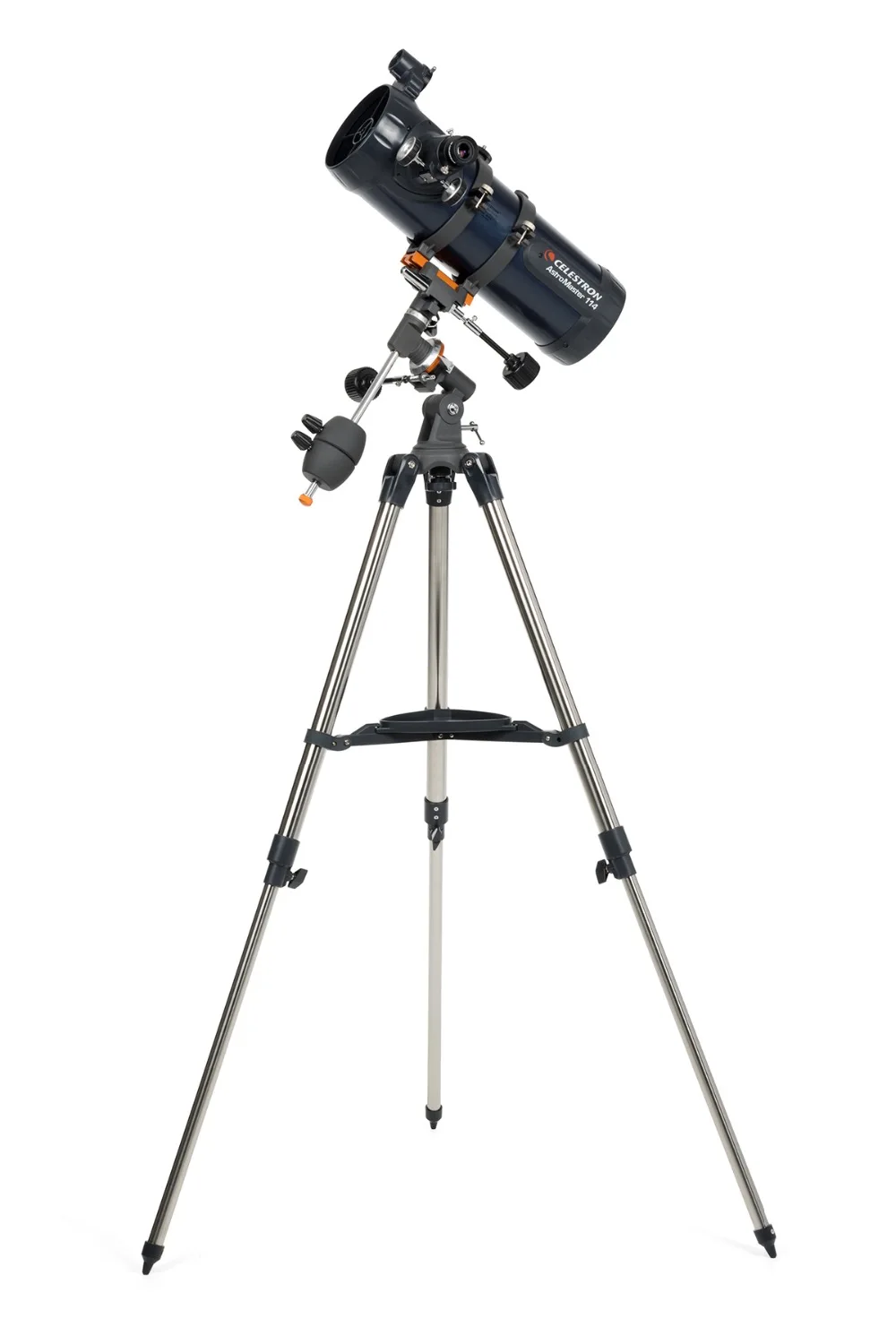 Телескопический рефлектор CELESTRON AstroMaster 114EQ Newtonian телескопы с красной точкой Finderscope