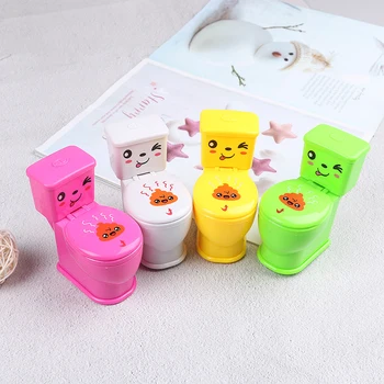 

Mini Funny Prank Squirt Spray Water Toilet Closestool Joke Gag Toy Desktop Blague Tricky Gift Maker Trick Fun Novelty