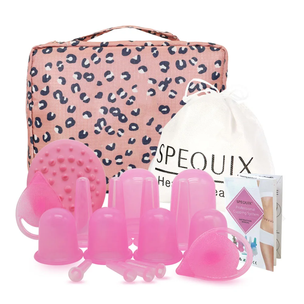 Silicone Chinese Cup Therapy Massage Cupping Therapy Sets for Weight Loss,Anti aging,Anti