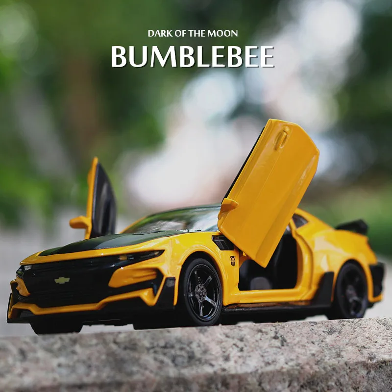 2018 Трансформеры 5 Chevrolet Hornet автомобильная модель сплав звук и светильник 1:32