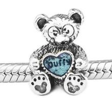 Бусины для самостоятельного изготовления ювелирных изделий из стерлингового серебра-ювелирные изделия Duffy Подвески Серебро 925 Berloque Perles Шарм