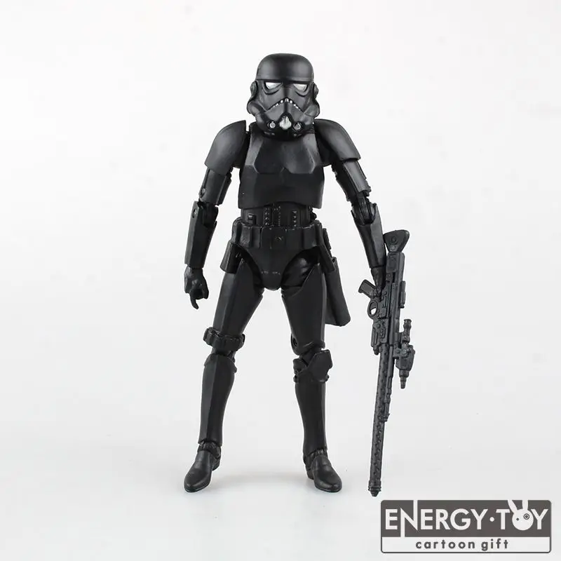 

Cartoon Star Wars 7 The Force Awakens Blackhole Stormtrooper 6" PVC Action Figure model toy