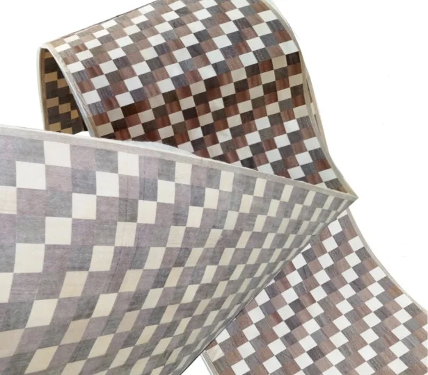 

2.5Meter Width:40cm Three Color Spliced Wood Veneer Skin