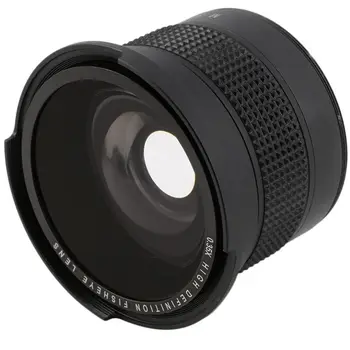 

JINTU 0.35x Fisheye Wide Angle 58mm Lens for Nikon D5100 D5500 D7100 D7500 D5200 D5300 D3400 D3300 D3200 D90 Camera