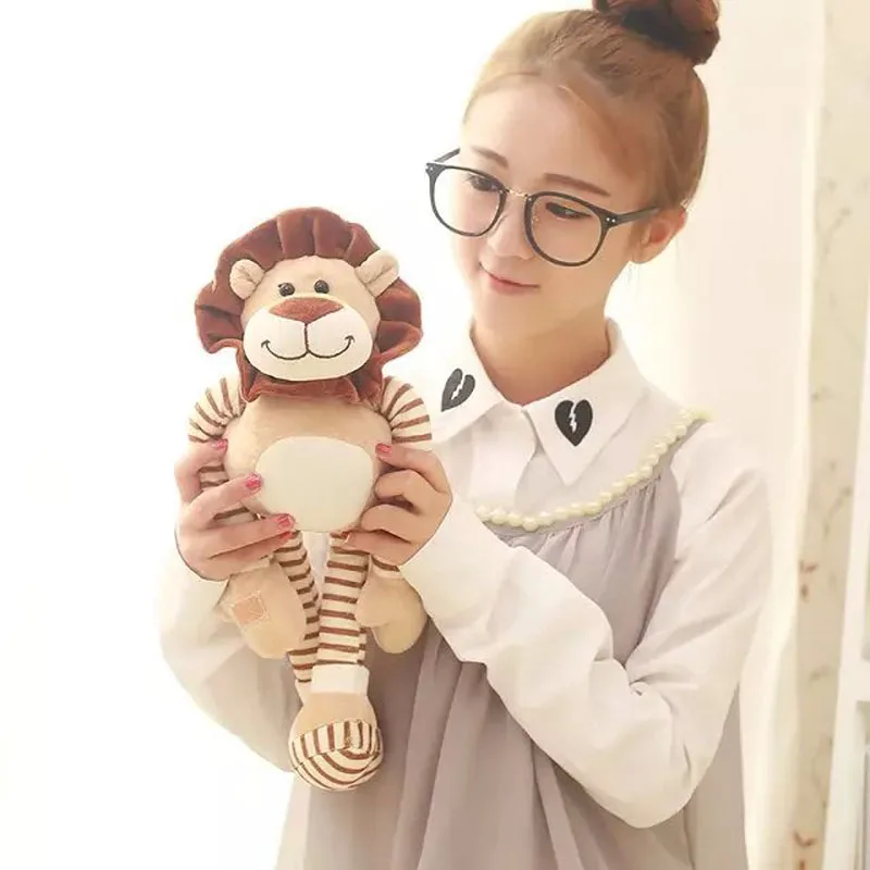 1 шт. плюшевые игрушки в виде льва 45 см|birthday gift|plush lionbirthday gifts for children |