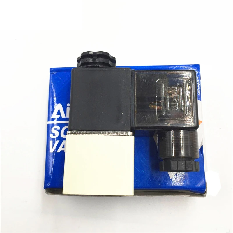 2V025-08 Solenoid Valve 2 Way 2 Position Pneumatic Solenoid Air Control Valve Aluminium 