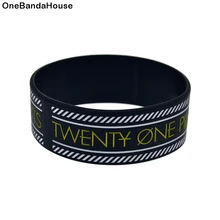 OBH 25 шт Twenty One Pilots силиконовый резиновый браслет с белой линией