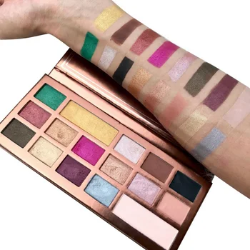 

Matte Shimmer Pigmented Eye Shadow 16 Colors Palette Make up Palette Powder Charming Eyeshadow Hot !