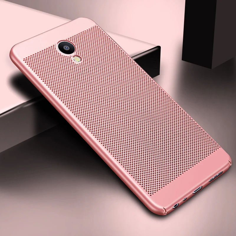 

Hard PC Heat Dissipation Phone Housing for MEIZU M6 M3 M5 Note M5S M5C Pro 7 Plus Protective Case For Meizu M3 Note Cover Coque