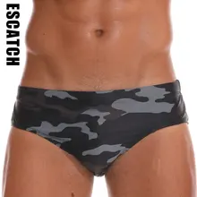 Новая камуфляжная Мужская одежда для плавания с низкой посадкой, сексуальные мужские плавки с мешочком, пляжные шорты, купальный костюм, мужские плавки для серфинга, плавки для плавания