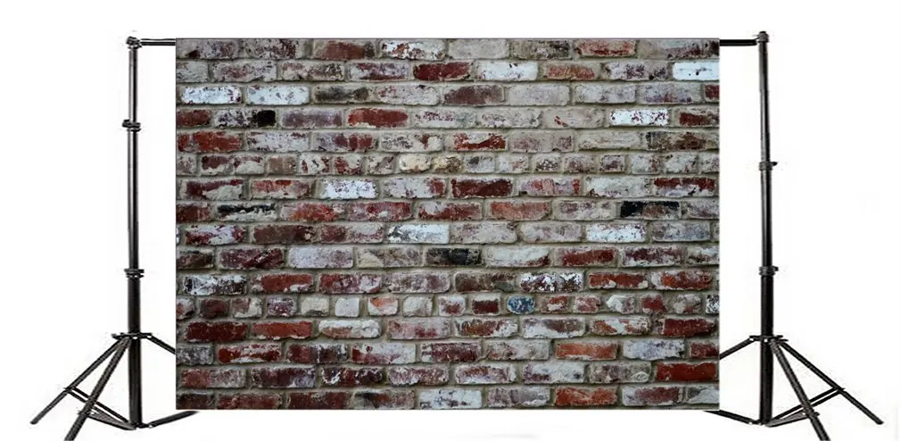 Photography Backdrop Painted White Brick Wall | Электроника