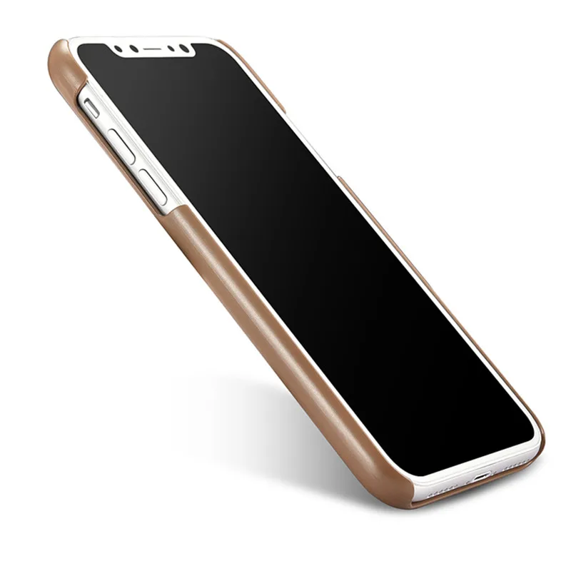 ICarer Пояса из натуральной кожи съемная 2 в 1 бумажник чехол книжка для IPhone X