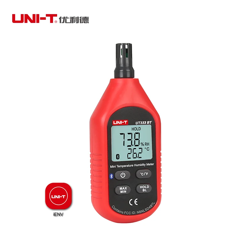 UNI T UT333BT Mini Thermometer Hygrometer Digital Bluetooth Temperature