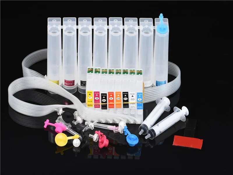 

T3240-T3249 CISS with refillable cartridge with ARC chip For Epson SC P400 Continuous Ink Supply System