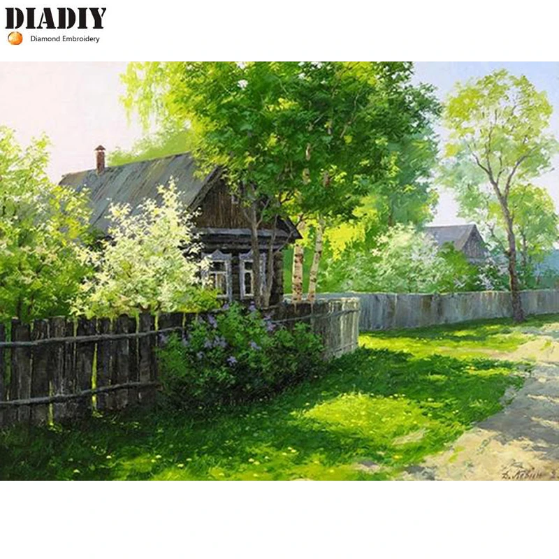 DIADIY Diy алмазная живопись вышивка крестиком полная квадратная мозаика Алмазная