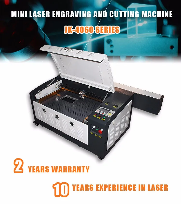 

JKJG RUIDA Control co2 laser CNC 80W 4060 laser engraving cutter marking machine mini laser engraver cnc router laser head diy