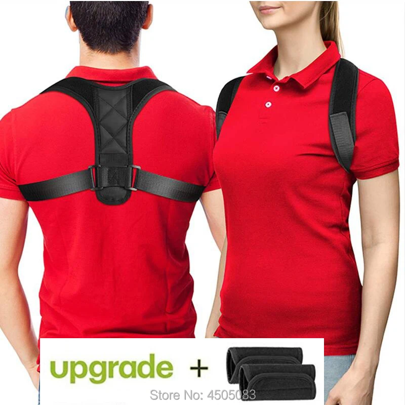 

New Upper Back Posture Corrector Posture Clavicle Support Corrector Back Straight Shoulders Brace Strap Correct Dropshipping