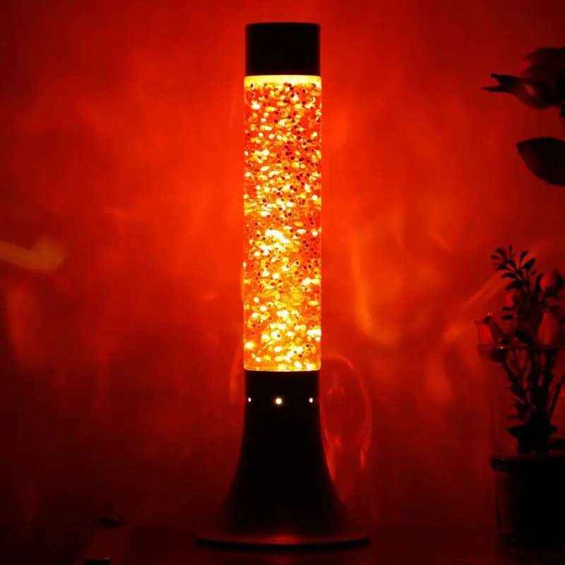Indoor decoration lights cylindrical lava lamp lava lamps romantic onion lights paillette lamp