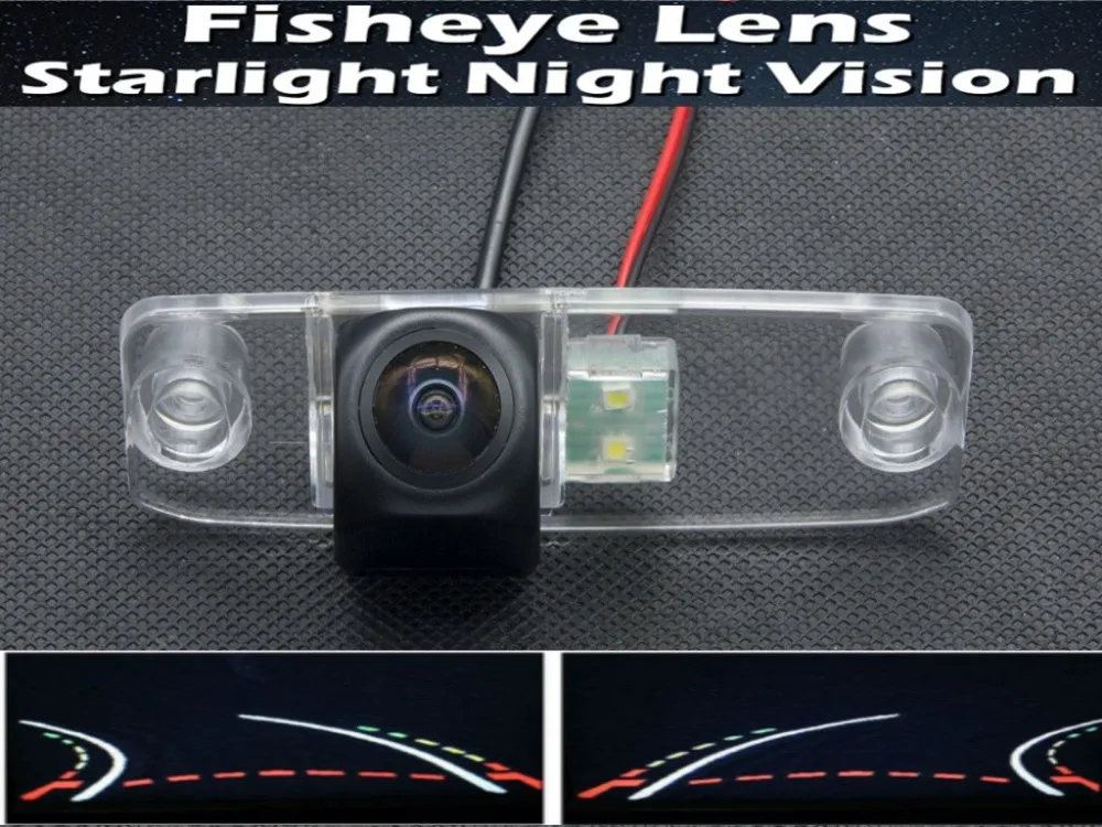 

1080P Trajectory Tracks Fisheye Lens Car Rear view Camera for Kia Carens Borrego Sorento Oprius Sportage R Ceed Reverse Camera