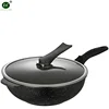 32cm Medicinal Stone Non-stick Pan Cooker  frying pan  Kitchen pots Cooking Pot Wok ► Photo 1/6