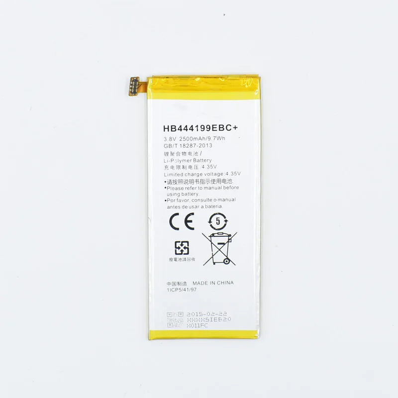 Hekiy 2019 новый оригинальный аккумулятор 2550 мАч HB444199EBC + C8818 встроенный для Huawei Honor 4C