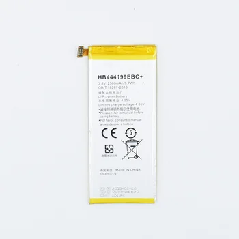 

Hekiy 2019 New Battery Original 2550mAh HB444199EBC+ C8818 Built-in Battery For Huawei Honor 4C Replacement Repair Parts