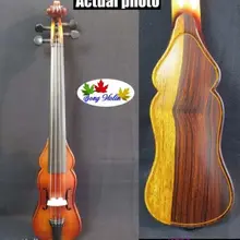 В стиле барокко розового дерева сзади Pochette песня бренд Скрипки 7 3/"#10784