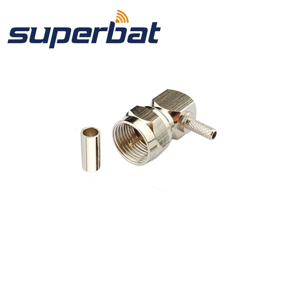 Superbat F обжимной разъем прямоугольный для кабеля RG179 RG174 RG178 RG316 LMR100|superbat| |