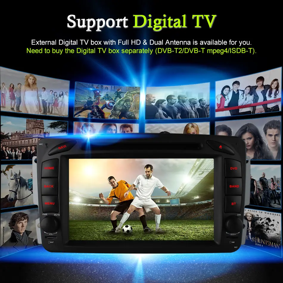 Perfect 4G SIM LTE Android 6.0 Octa 8 Core Car DVD Player GPS For Mercedes W209 W203 W168 M ML W163 W463 Viano W639 Vito Vaneo 32G ROM 18