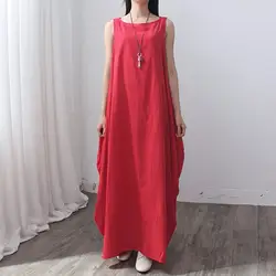 Для беременных Для женщин 2018 г. летние пикантные Повседневное свободные leeveless Макси длинное платье для беременных Одежда Беременность