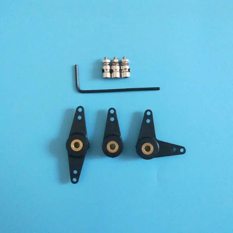 

1 Set RC Boat Steering Rudder Accessory 2mm Linkage Rod Stopper with Servo Steering Arm Spare Part for Electric Feeding Boat