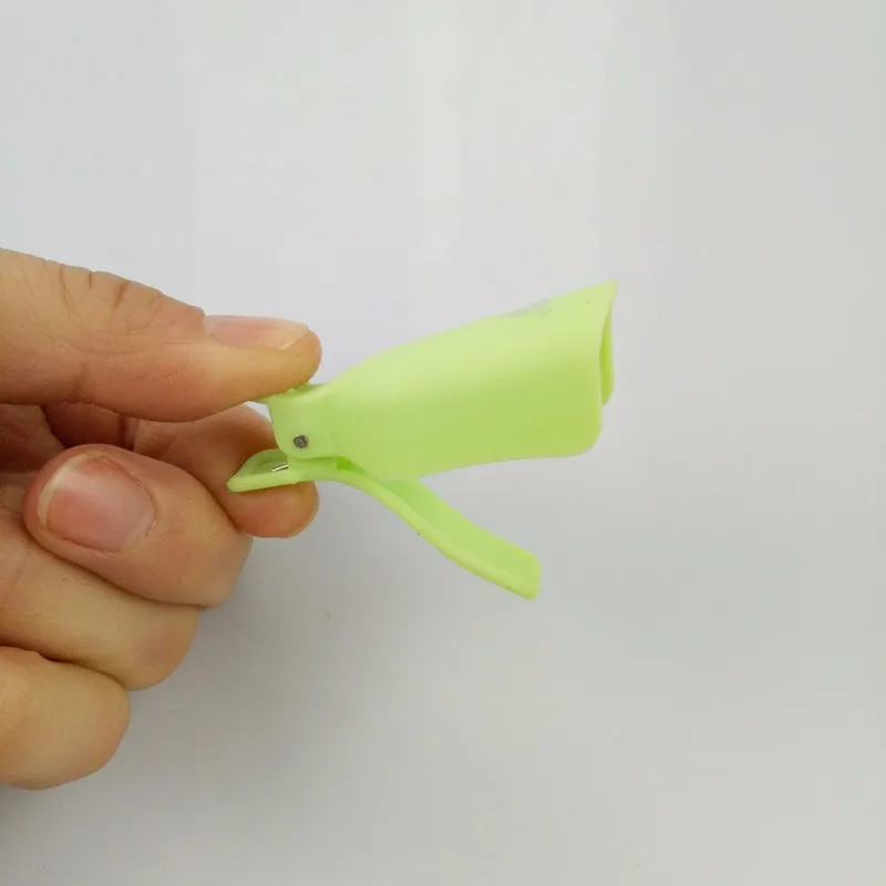 10 шт. прочный многоразовые Пластик Дизайн ногтей Soak Off Кепки клип моющее средство УФ гель Масло для полировки ногтей Обёрточная бумага ногтей Очиститель для удаления 1515657