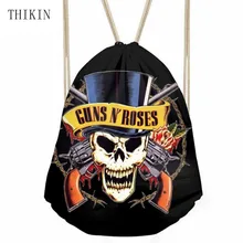 THIKIN/женские рюкзаки, крутой череп с розовым принтом, нарисованная сумка, повседневный багаж,, спортивные сумки для девочек