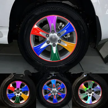 

Colors Shiny Reflective 17 Inch Rims /Wheel Stickers For Great Wall Haval H9 BA036A
