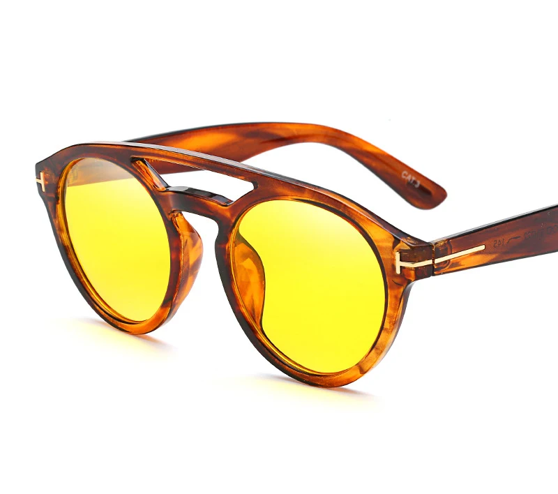 JackJad, модные Клинт стиль, круглая оправа, винтажные классические солнцезащитные очки для женщин и мужчин, фирменный дизайн, солнцезащитные очки Oculos De Sol 97369