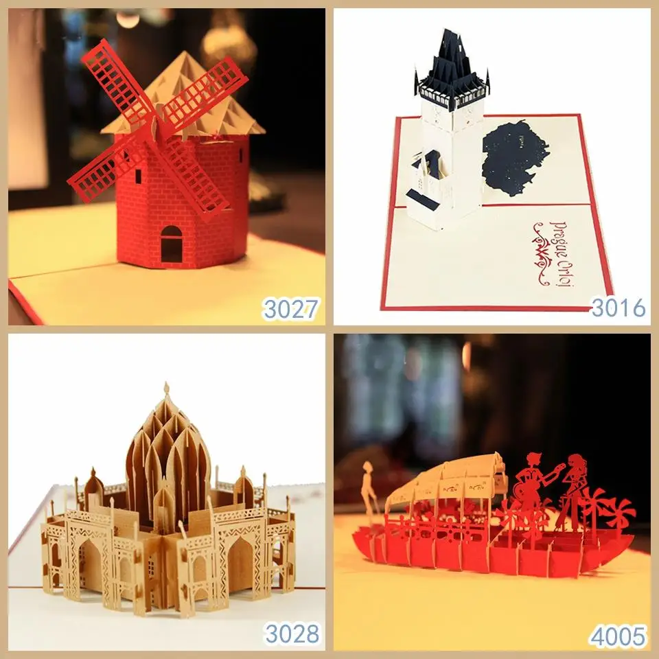 Famous Building Model Handmade Greetings Cards Kirigami 22D Pop up Throughout Templates For Pop Up Cards Free Famous Building Model Handmade Greetings Cards Kirigami 22D Pop up Throughout Templates For Pop Up Cards Free